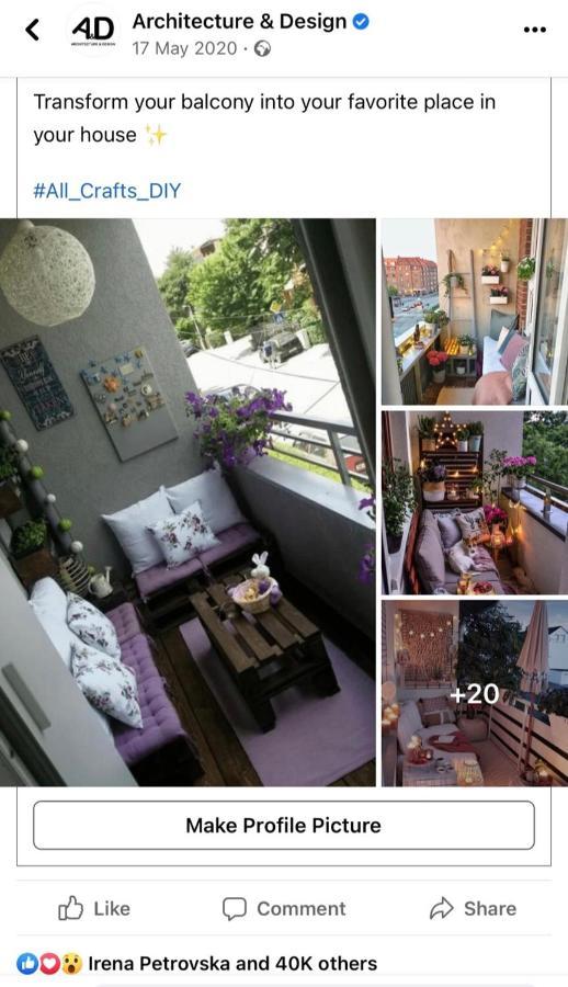 Skopje Living Διαμέρισμα Εξωτερικό φωτογραφία